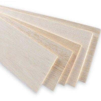 10x Balsaholz Brett 30x10cm, 2mm stark. Modelle und Basteln