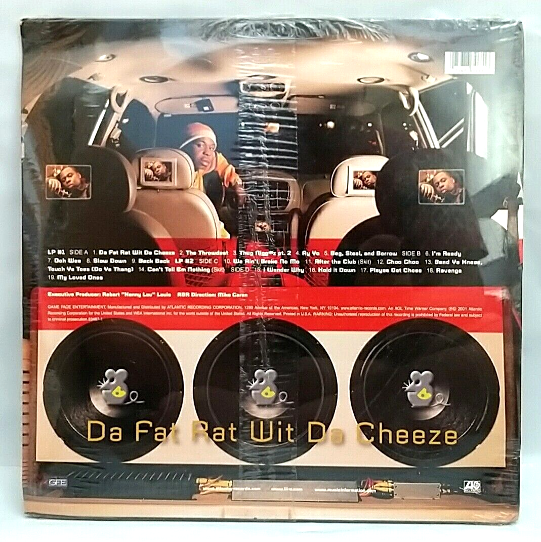 LP) Lil' O – Da Fat Rat Wit Da Cheeze , Brand New, US OG Press