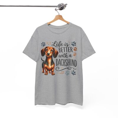 Dog Breeds Dog Obsessed Shirt   Funny Puppy Paw Print Graphic Tee for Dog Lovers