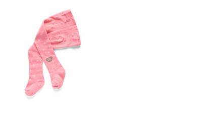 Steiff Girls Tights, Pink Dots Size 74-80
