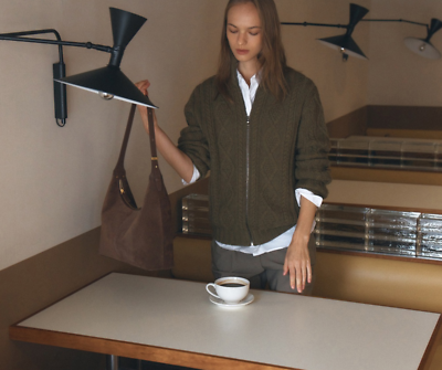 Demeriel Veneta Hobo Bag Medium [Chestnut] / Demeriel Hobo