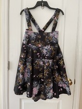NWT Free People Let The Sun Shine Floral Babydoll Dress In Dark Combo Size XS