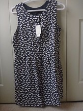 J.Crew Petite half-placket dress in tossed hearts Size P8