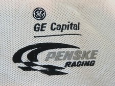 NEW Embroidered NASCAR Penske Racing Logo Beige Polo Shirt XLarge, Large, Medium