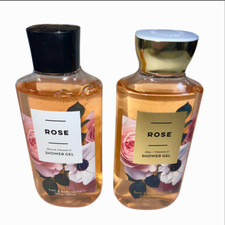 Bath and Body Works ROSE Shower Gel with Shea  Vit. E 10 fl oz Lot of 2