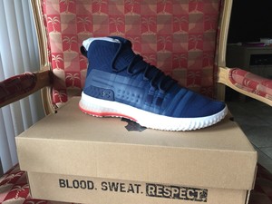 under armour project rock 1 blue white red