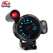 7 Color LED Car Pointer Tachometer RPM Gauge Auto Meter Step Motor W/Shift Light