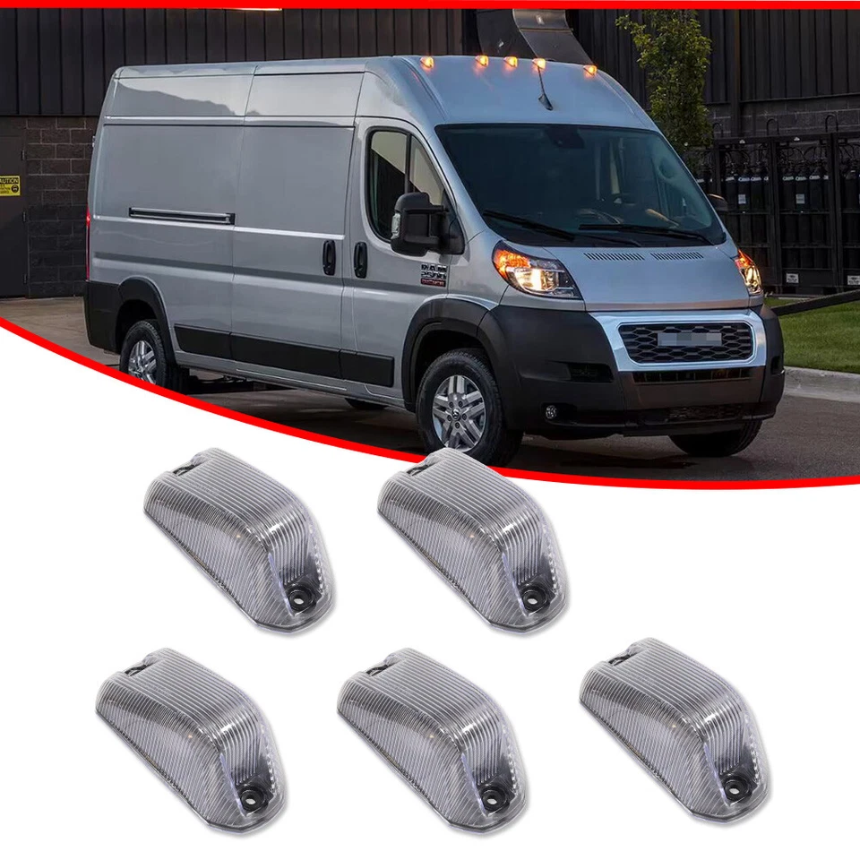 Luces de circulación marcadoras de techo cabina OEM para Ram ProMaster 1500 2500 3500 14-2023 Foto 2 de 4