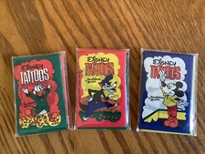 VINTAGE 1967 Dandy Disney Tattoos Unopened Pack from original box-L
