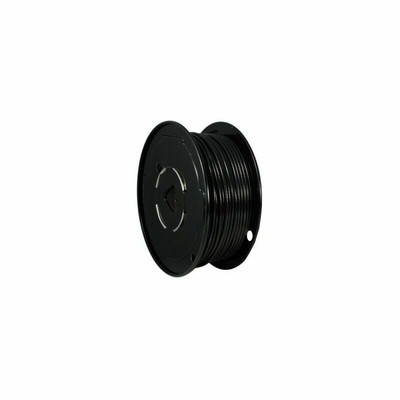 Black Vinyl Coated Stainless Steel Cable – 1/8" To 3/16", 7x19 Strand, 50 Ft Coil