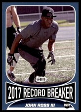 2017 SAGE HIT Blue John Ross III Rookie Washington Huskies #133