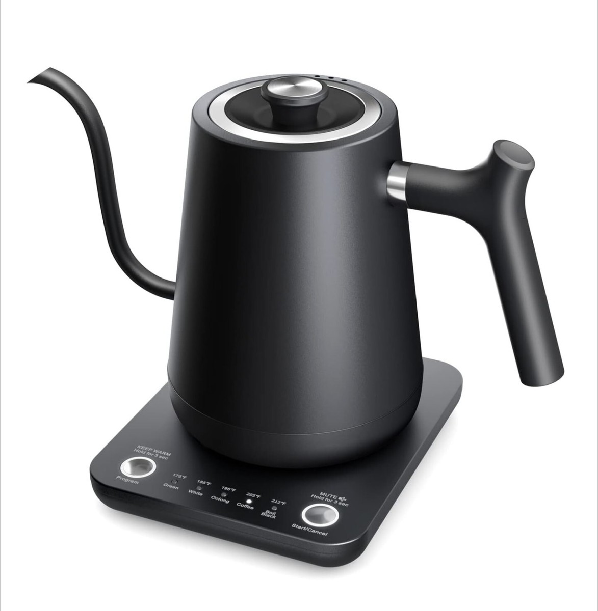 SHEWE Electric Tea Kettle Pour-Over Kettle for Coffee, with