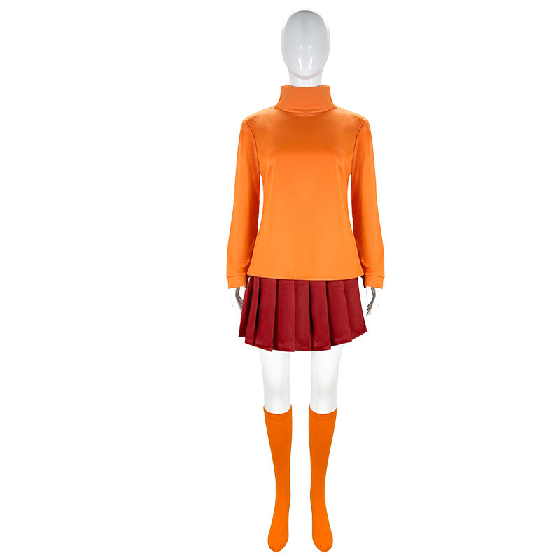 Cosplay Costume Scooby-Doo Velma & Daphne Costume Adult Women
