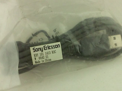 Sony Ericsson KRY 101 1413 R2C USB Cable for Vintage Cell Phone
