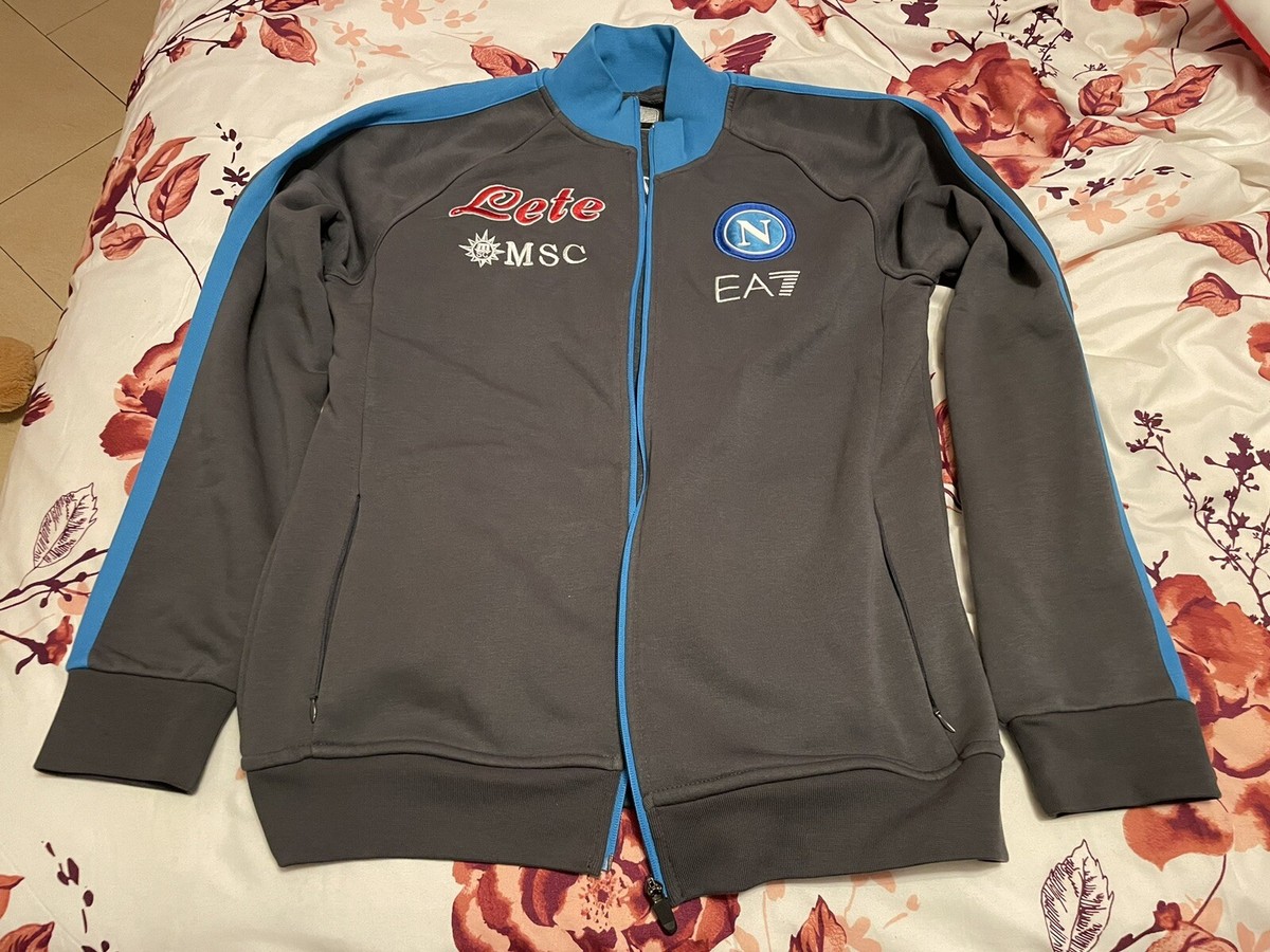 tuta ufficiale calcio napoli EA7 completa