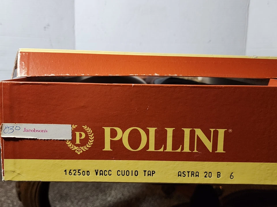 Pollini Leather Riding Boot Womens 6B Vero Cuoio Calf Boot Italian Made Vintage - Image 4 of 4