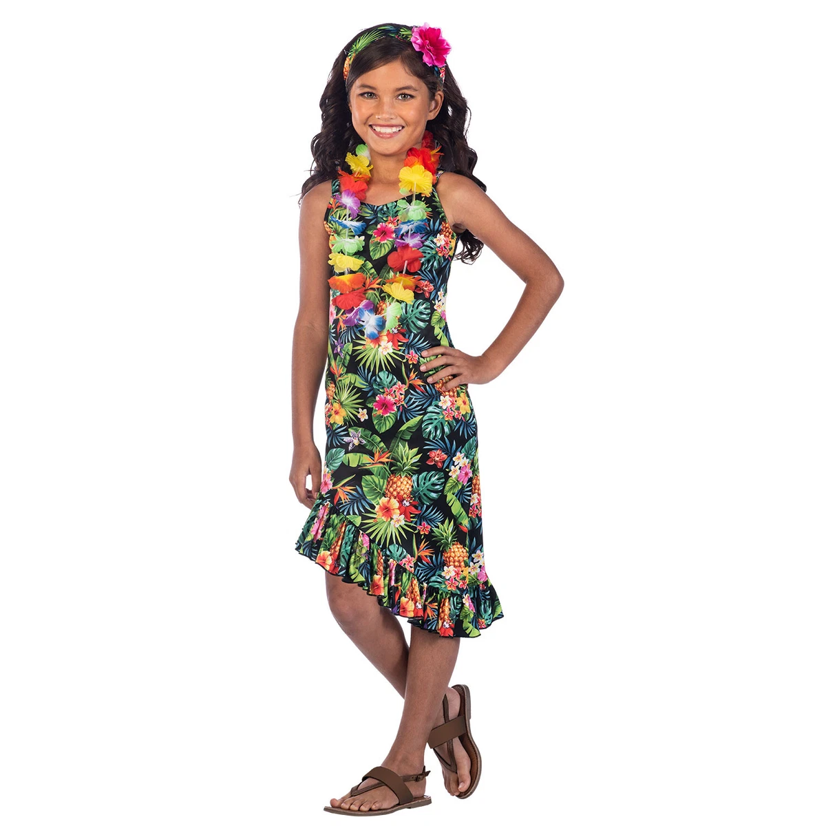 Long hula cheap dresses
