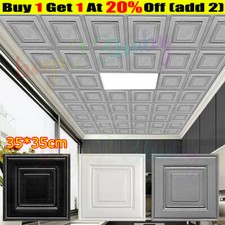 60Pc 3D Wall Panels Decoration Waterproof Wall Ceiling Tiles Cladding Wallpaper.