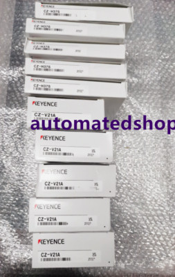 KEYENCE Color Sensor CZ-H37S+CZ-V21A A new set