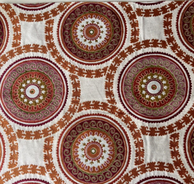 Kravet Warm Medallion Fabric Remnant 24''x24''