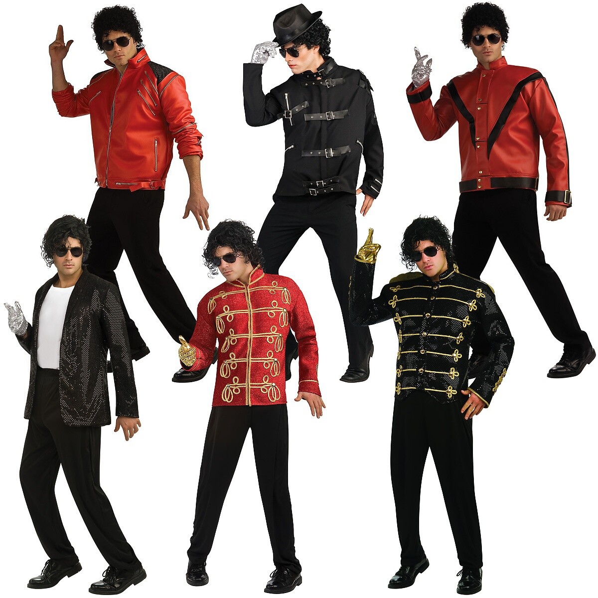 Chaqueta Michael Jackson, disfraz de estrella pop de los 80 para