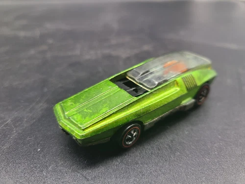 Vintage Original Aqua Whip Creamer Redline Hotwheel Diecast Car