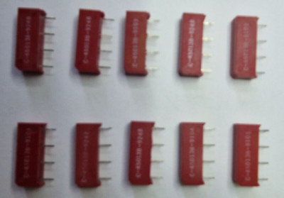 10x Relais 5V Spule SPNO SIL Dry Reed HE3600 4-polig, entspricht Meder sil05-1a72-71d