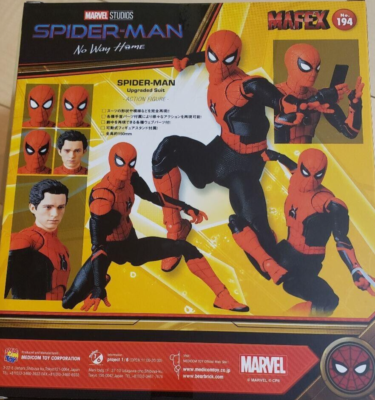 MAFEX No.194 SPIDER-MAN Upgraded Suit NO WAY HOME MEDICOM TOY