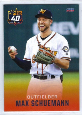 2023 Las Vegas Aviators (Triple-A Oakland Athletics) Max Schuemann