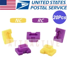 20Pcs Dental ITI Snap Caps Closed Tray Coping Impression Fit Straumann RC/NC