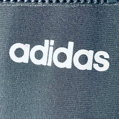 Adidas Jacket Kids Black Logo Full Zip L - Picture 6 of 9
