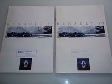 Renault 19 * Prospekt * Ausgabe Januar 1993 !!! Seltene + gut erhaltene Rarit&auml;t
