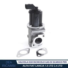 Valvola EGR Fiat Bravo I 1.9 JTD, 105 1998 - 2001 Cod. EGAR002