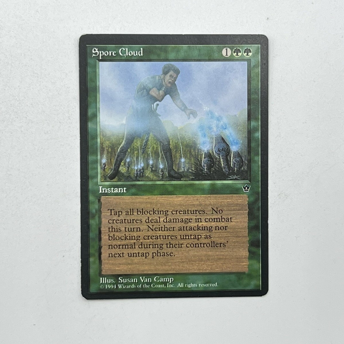 Magic The Gathering MTG Spore Cloud 72a - Fallen Empires - EX