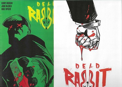 DEAD RABBIT #1 & 2 1ST PRINTS RECALLED IMAGE COMICS DEAD EYES RENAMED