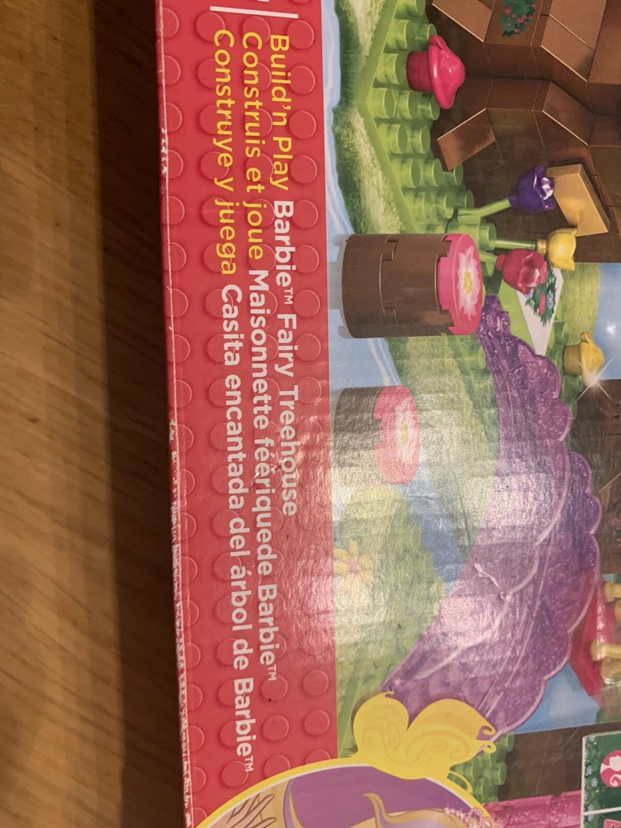 Mega Bloks Barbie Fairy Treehouse 80258 239 Pieces