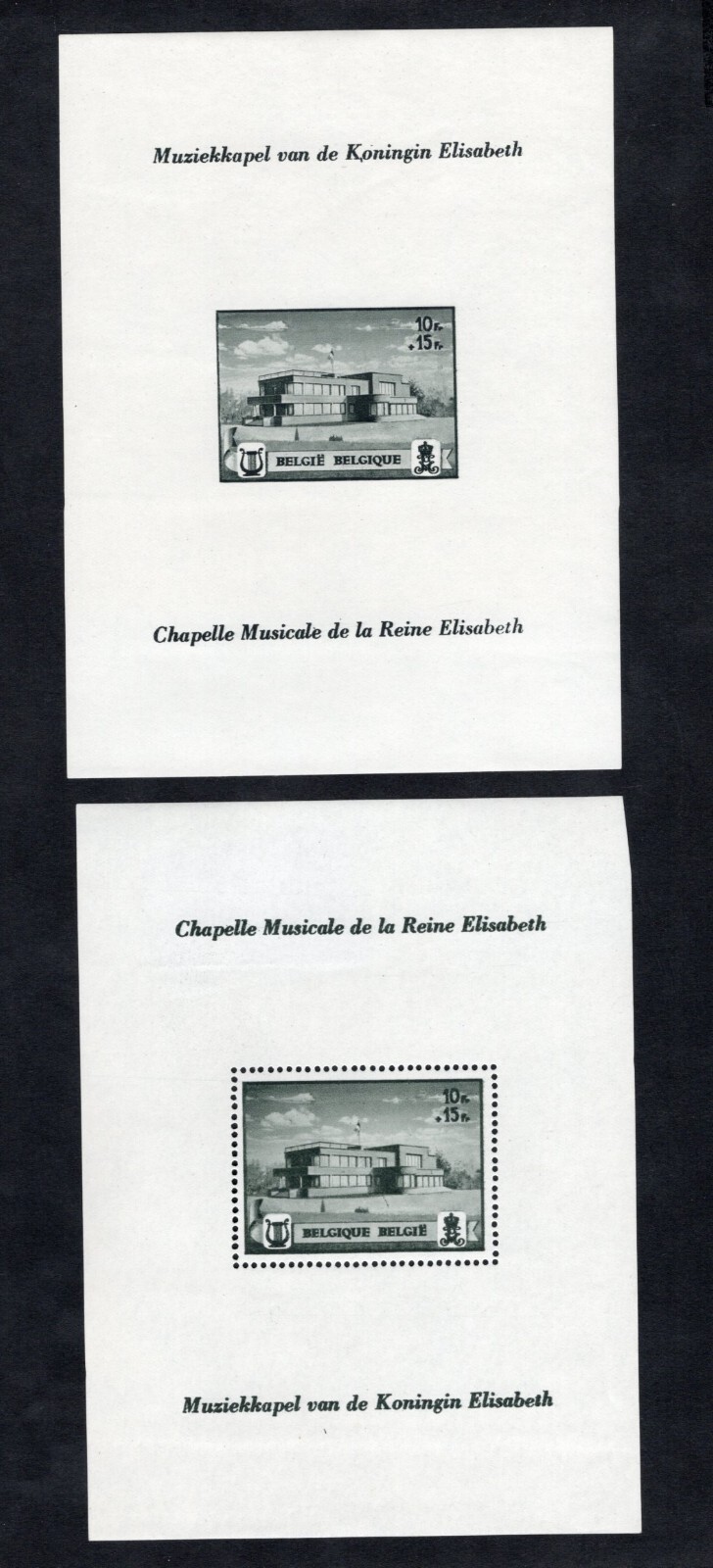 Belgium 1941 2 blocks of stamps Mi#bl.13+14 START10%ONLY MNH CV=22$