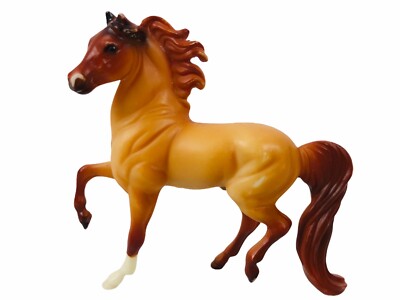 Vintage 1999 Breyer Reeves Miniature 3  Inch Plastic Brown Horse Rare HTF