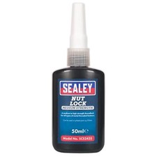 Sealey Nut Lock- Thread Lock Medium Strength Grade (Blue Liquid) 50ml