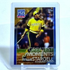 Willie Stargell 2019 Topps Update 150 Years Blue Parallel SP Pittsburgh Pirates 