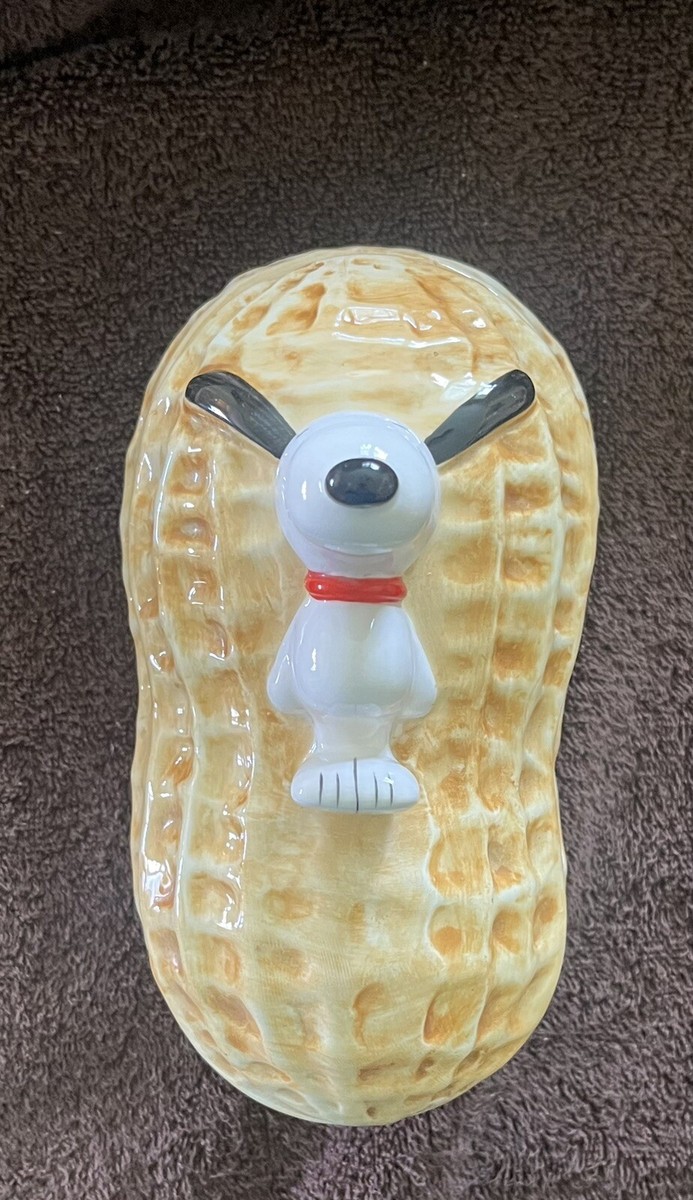 Vintage Peanuts SNOOPY Candy Dish/Trinket Box 1958 1966