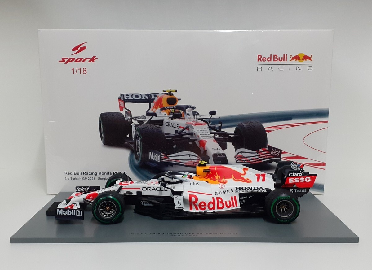 ミニカー Spark 1/18 Red Bull Racing Honda RB16B Spark 18S606 1/18 RED BULL HONDA RB16B NO.11 3RD TURKISH GP 2021