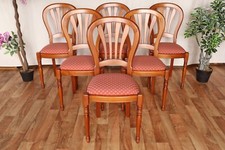 Nr.1960c2  6 Stühle Kirschbaum