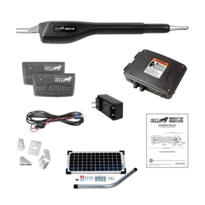 #ad #ad Medium Duty Single Swing Gate Opener Solar Panel Combo Kit Smart Capable $436.79