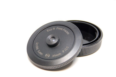 Focus Free Lens Pancake Street Photography CCD F Canon EOS R7 R6 R5 RP RF Camera