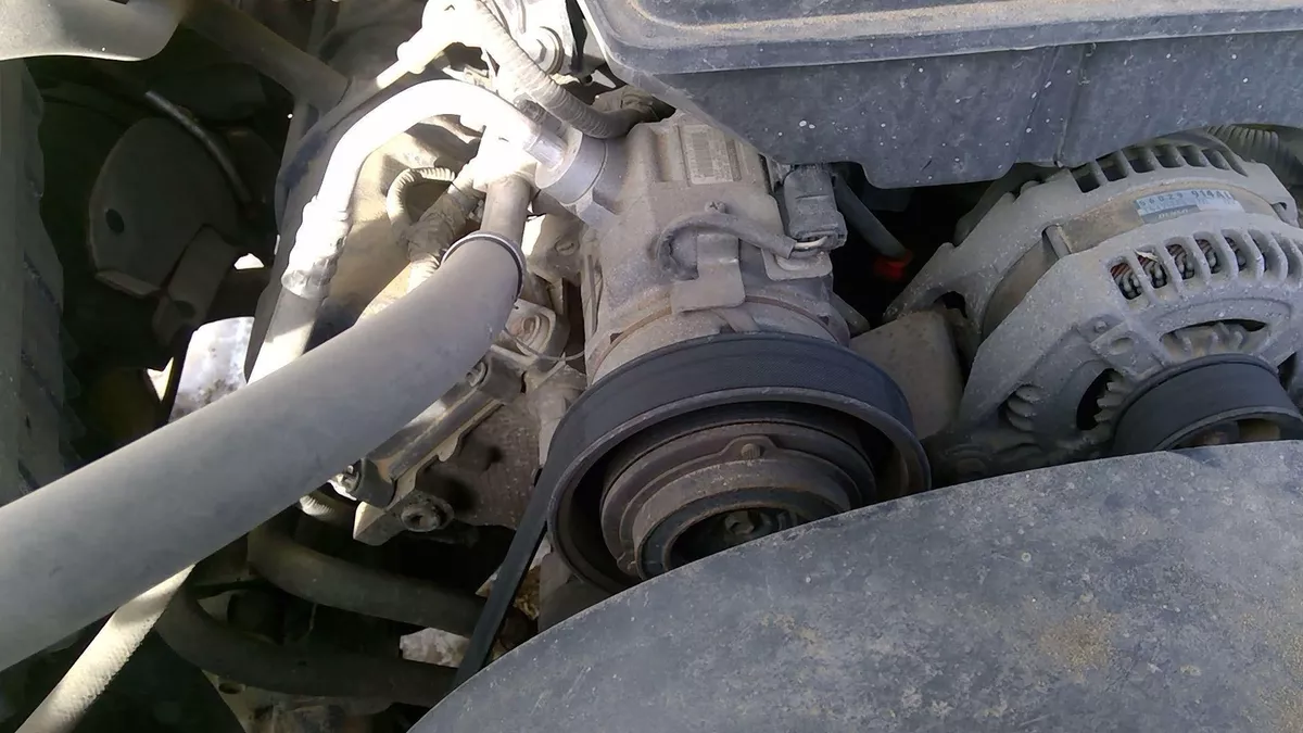 08 13 Dodge Ram 1500 Ac Compressor Air Conditioner Pump Assembly