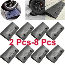 Curb Ramp Portable Lightweight Heavy Duty Plastic Threshold Ramp for Driveway