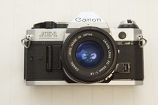 Canon AE-1 Program 35mm SLR Film Camera 50mm 1:1.8 Canon Lens WORKING GREAT