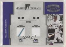 2004 Donruss Throwback Threads Player Threads 52/250 Preston Wilson #PT-50 sh7