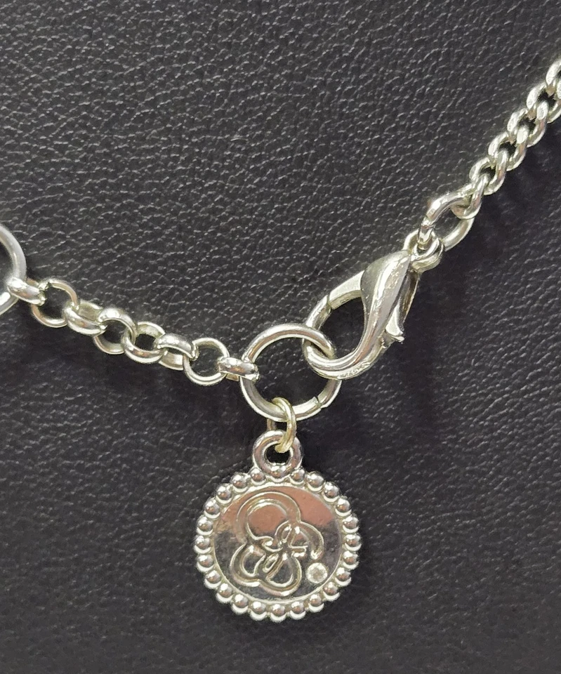 Collar de borla colgante árbol plata mate verde menta de dos hilos Jessica Simpson Foto 4 de 4